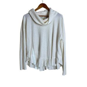 Maeve by Anthropologie Women's Cream / off white Sweater